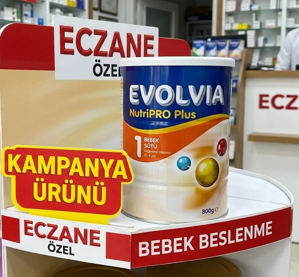 Evolvia Nutripro Plus 1 800 gr 0-6 Ay Doğumdan İtibaren Bebek Devam Sütü ürün görseli 1
