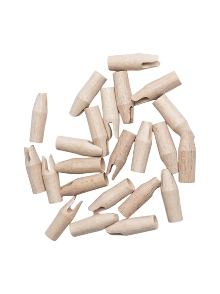 Ahşap Başpare Gez Ok Arkalığı - 8 mm 10 Adet ürün görseli 1