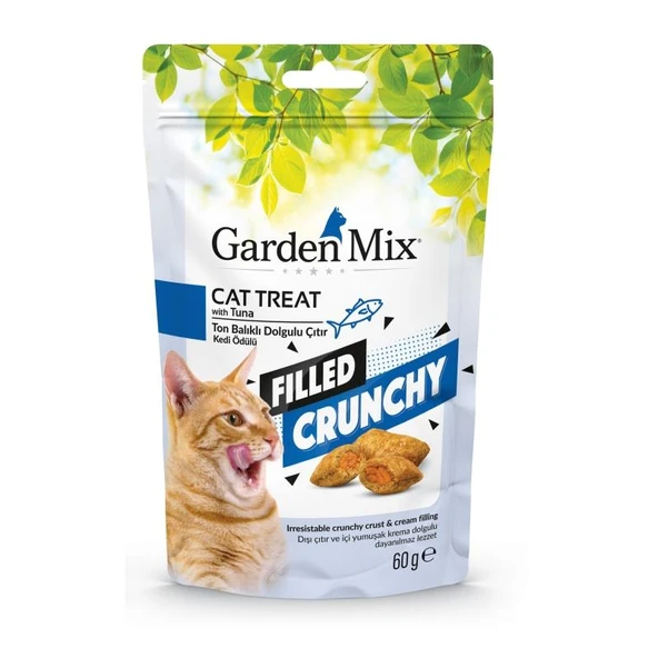 Gardenmix Ton Balıklı İçi Dolgulu Kedi Ödülü 60 Gr ürün görseli 1