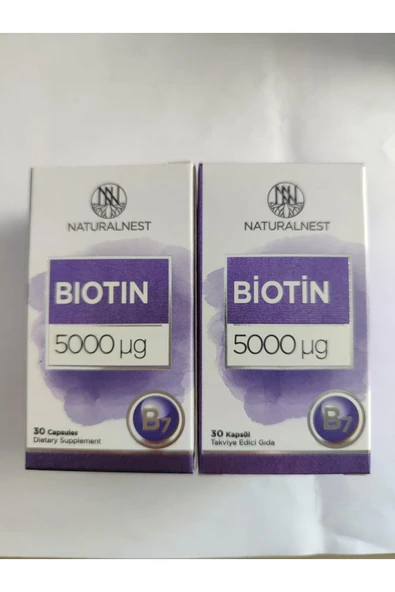 Naturalnest Biotin 1+1 ürün görseli 1