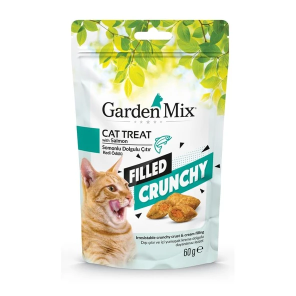 Gardenmix Somonlu İçi Dolgulu Kedi Ödülü 60 Gr ürün görseli 1