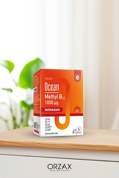 Ocean Methyl B12 1000mcg 5ml Sprey. - Resim 5