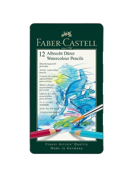 Faber-Castell Albert Dürer Aquarell Boya Kalemi 12 Renk ürün görseli 1
