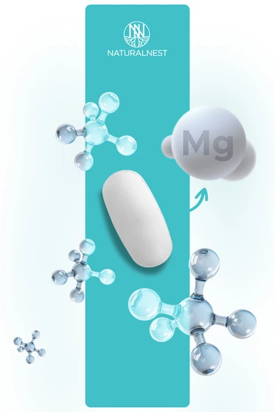 Naturalnest Magnezyum 60 Tablet - Resim 3