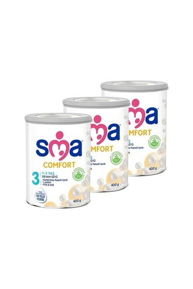 3 Devam Sütü Comfort 400 gr X 3 Adet ürün görseli 1