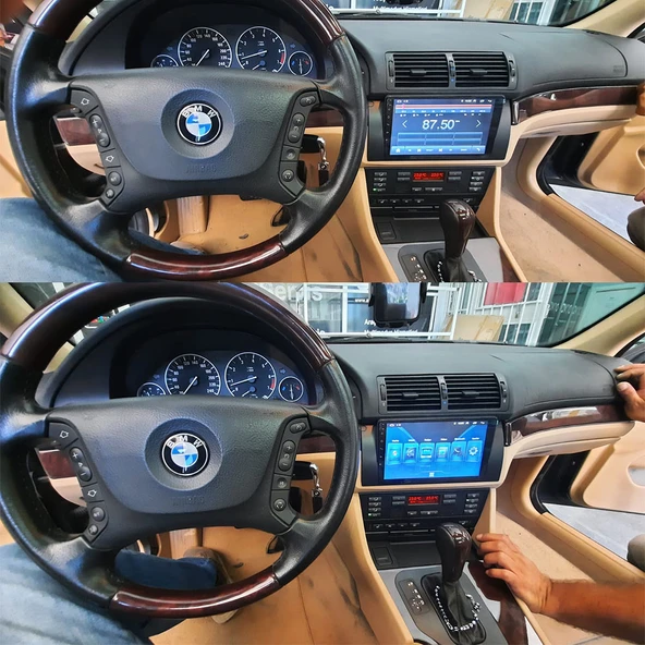 BMW E39 9 inç Multimedya Çerçevesi - Resim 2
