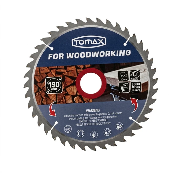 Tomax Sunta Kesme Elmas Testeresi 190 X 2.0 Mm 48 T ürün görseli 1