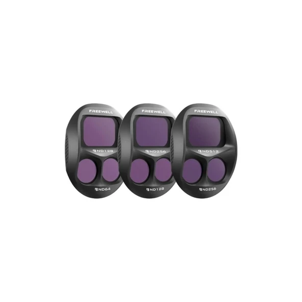 Freewell DJI Mavic 4 Pro ND Filters 3 Pack - Super Bright Day ürün görseli 1