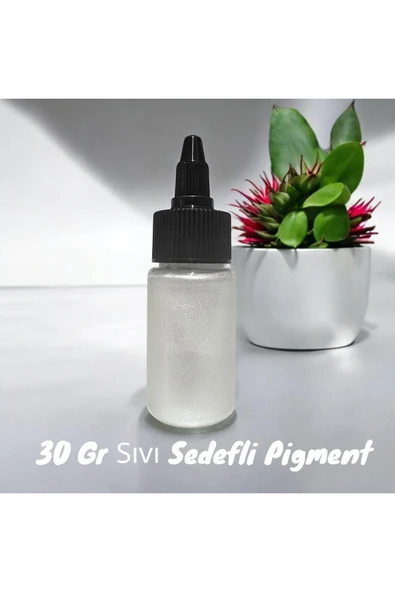 stonechem Epoksi Bazlı BEYAZ Parlak SIVI Sedefli Pigment 30 Gr Hobi,Sanat,Ahşap,Magnet ürün görseli 1