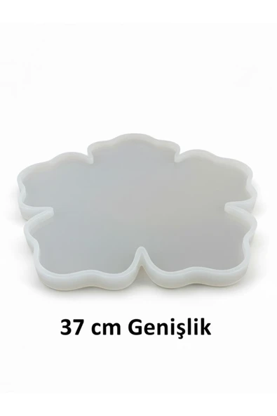 stonechem Epoksi Silikon Çiçek Tepsi-Tabak Kalıbı ürün görseli 1