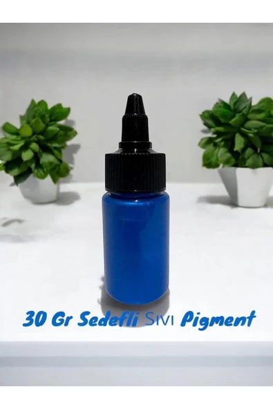 stonechem Epoksi Bazlı MAVİ Parlak sıvı Sedefli Pigment 30 Gr Hobi,Sanat,ahşap,Magnet İçin ürün görseli 1