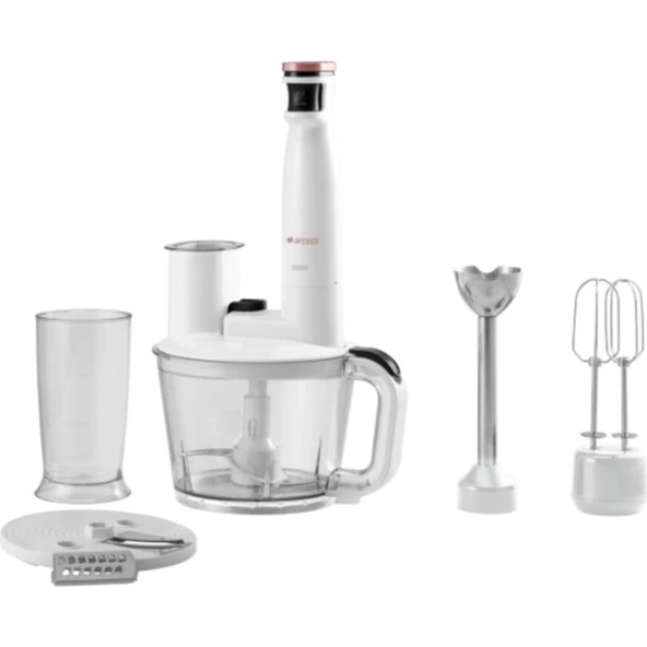 Rhb 6050 Resital El Blender 1500 W Güçlü Mutfak Robotu 1.75 lt Kapasite Beyaz Renk ürün görseli 1