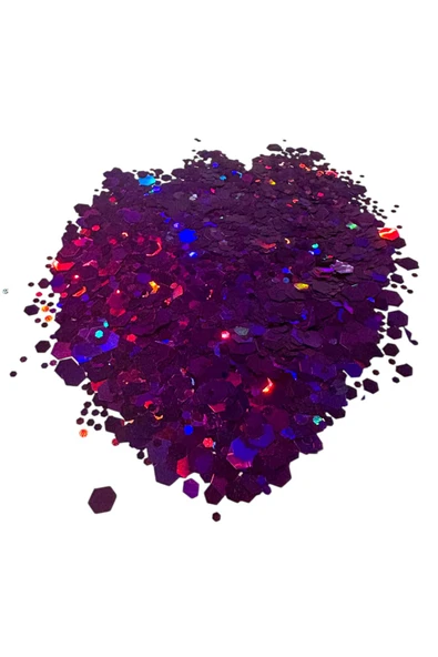 stonechem Hologramlı Fuşya Glitter 5gr ürün görseli 1