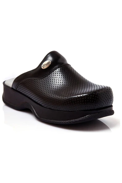 SABOTERLİK Unisex Siyah Ortopedik Sabo Terlik ürün görseli 1