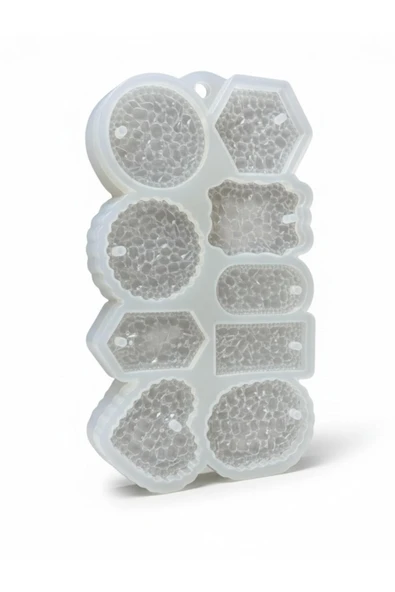 stonechem Mücevher Desenli Çoklu Epoksi Silikon Kalıp en:15cm ,boy:26cm ürün görseli 1