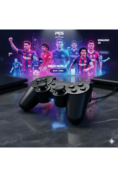 Dimute Shop SP-208 USB GamepadPC/Laptop İçin Ergonomik  Titreşimli Oyun Kolu ürün görseli 1