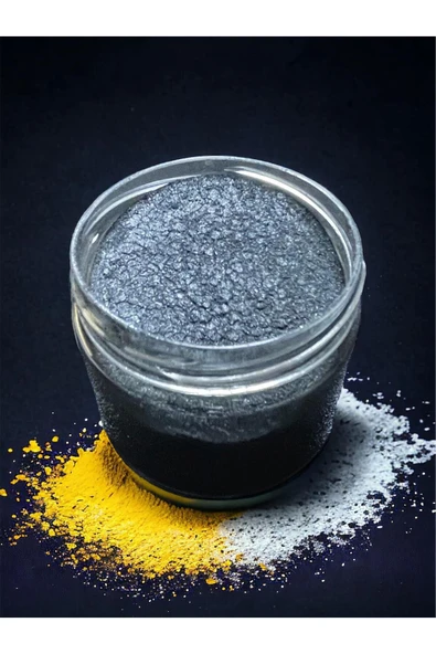 stonechem Epoksi Bazlı Sedefli Toz Pigment Metalik Siyah 40 gr ürün görseli 1