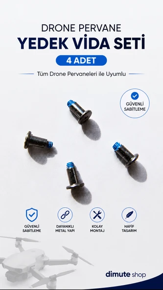 DRONE YEDEK VİDA (4ADET) - Resim 3