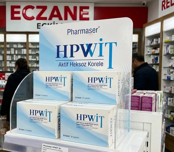 Pharmaser Hpwit Aktif Heksoz Korele 30 Kapsül ürün görseli 1