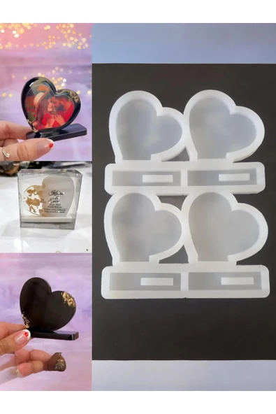stonechem Kalpli Magnet ve Masa Süsü Kalıbı ürün görseli 1