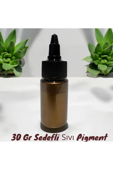 stonechem Epoksi Bazlı KAHVERENGİ Parlak Sıvı Sedefli Pigment 30 Gr Hobi,Sanat,Ahşap,Magnet ürün görseli 1
