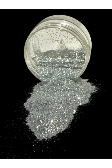 stonechem Epoksi Glitter Sim 50 Gr İNCE MİKRON SİLVER PARLAK ürün görseli 1