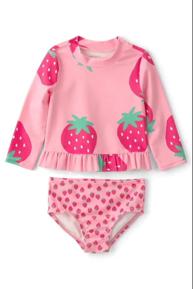 Kız Bebek Güneş Koruyucu Mayo Set CRT-1U650010 ürün görseli 1