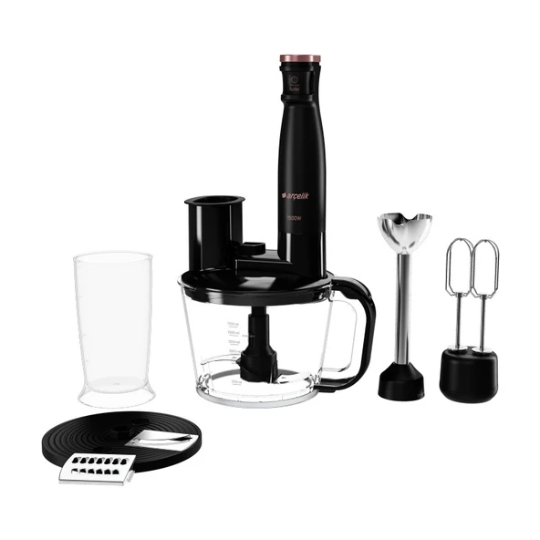 Rhb 6050 S Resital El Blender Seti Siyah ürün görseli 1