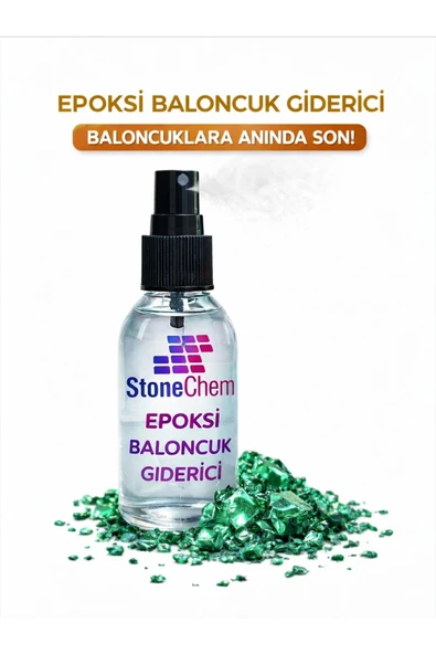 stonechem Epoksi Reçine Baloncuk ve Köpük Giderici Sprey 100ml ürün görseli 1