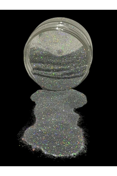 stonechem Epoksi Glitter Sim 50 Gr HOLOGRAFİK PARLAK SİLVER ürün görseli 1