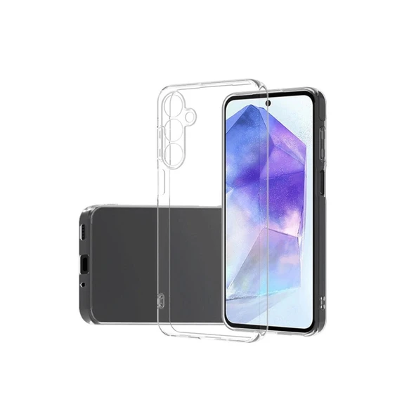 Samsung Galaxy A16 5g Kılıf Lüx Şeffaf Silikon ürün görseli 1