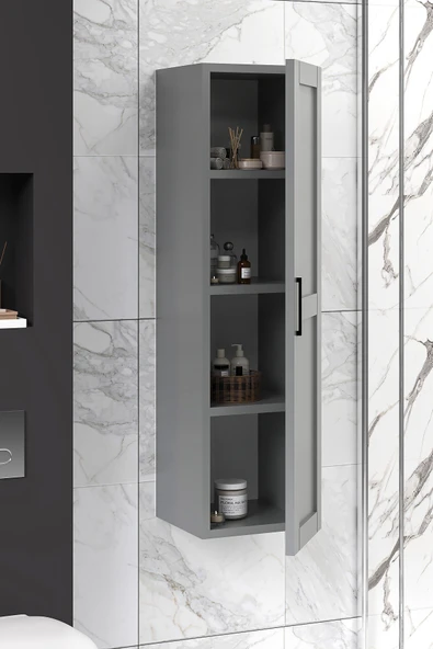 %100 MDF - 30 cm Riva Boy Dolabı - Resim 2