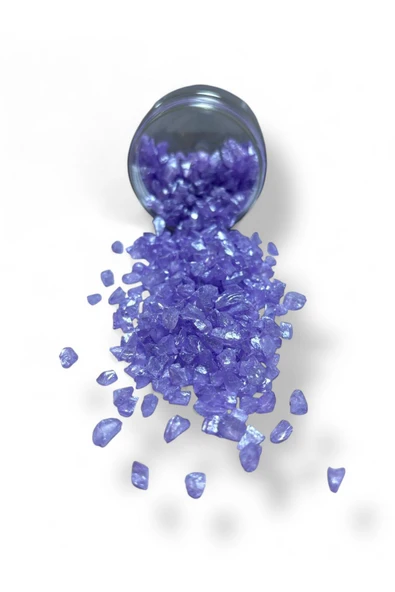 stonechem Epoksi Çalışmalarınız İçin Parlak Cam Kırıkları 4-8 mm LİLA 100 gr ürün görseli 1