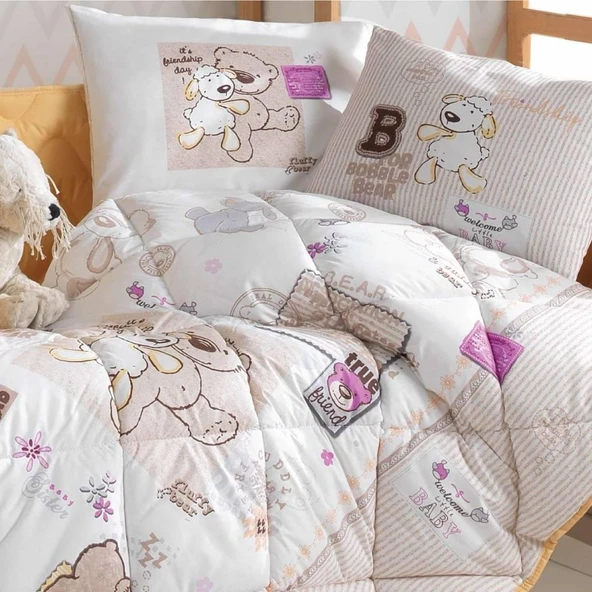 CLASY BEBEK UYKU SETİ FRİENDSHİP BEJ ürün görseli 1