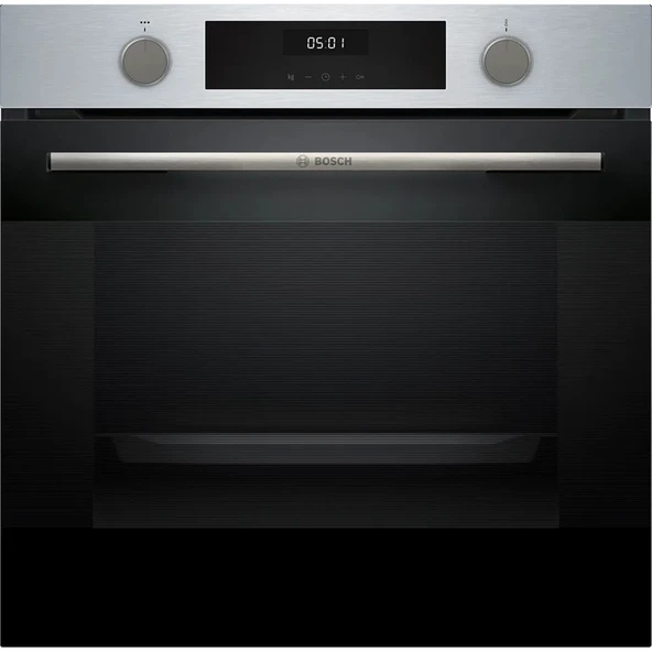 Bosch HUA717BR0T 76 Lt 8 Programlı Buhar Destekli Inox Ankastre Fırın ürün görseli 1