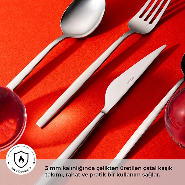 Emsan Evelyn 84 Parça 12 Kişilik Çatal Kaşık Bıçak Takımı ürün görseli 1