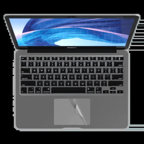 Macbook Air 15 Inç M4-M5 ile Uyumlu Mat Parmak Izi Bırakmayan Touchpad Koruyucu 2 Adet ürün görseli 1