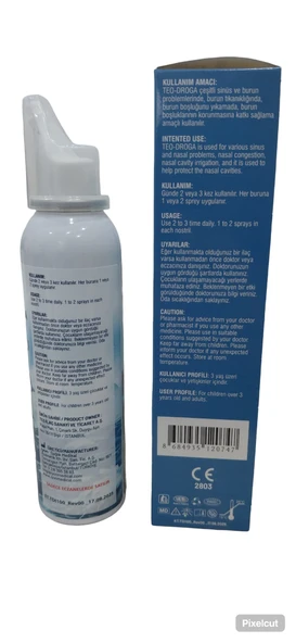 TEO-DROGA OKYANUS SUYU 100 ML İZOTONİK STERİL - Resim 3