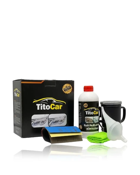 TitoCar Far Temizleme Seti ürün görseli 1