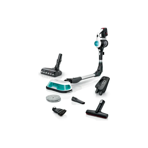 Bosch BCS71HYG1 Dik Şarjlı Elektrik Süpürgesi Unlimited 7 Prohygienic Aqua Beyaz ürün görseli 1