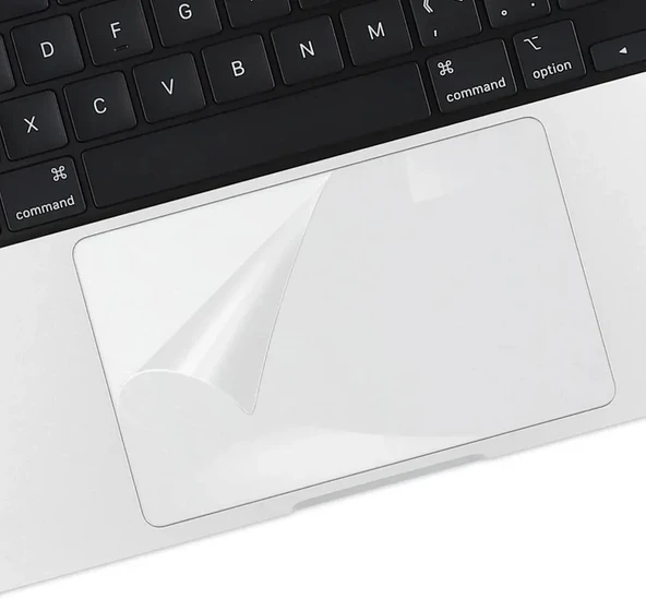 Macbook Pro 14 Inç M4-M5 ile Uyumlu Mat Parmak Izi Bırakmayan Touchpad Koruyucu 2 Adet ürün görseli 1