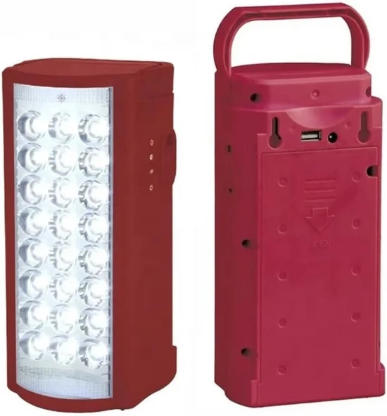 Well Power Şarjlı Çok Fonksiyonlu Güçlü Işıldak, 24 LED, 80 Saat, Powerbank Kamp Lambası USB Şarj Çıkışlı ürün görseli 1