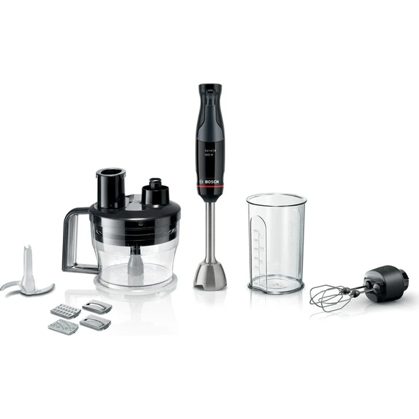 Bosch MSM4B674 Serie 4, El Blenderı, ErgoMaster, 1000 W, Siyah, Antrasit ürün görseli 1