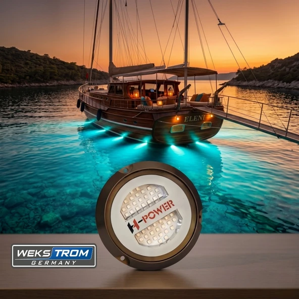 PTTAVM: WEKSTROM GERMANY H-POWER SUALTI LED LAMBA 60 WATT 12 volt