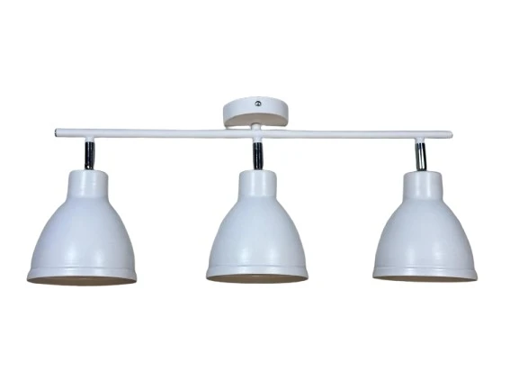 Rsylight Retro Beyaz Dekoratif Rustik 180 Derece Hareketli Modern Spor 3 Lü Avize ürün görseli 1