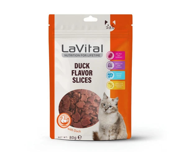 LaVital Kedi Ödül Maması Ördekli 80 gr ürün görseli 1