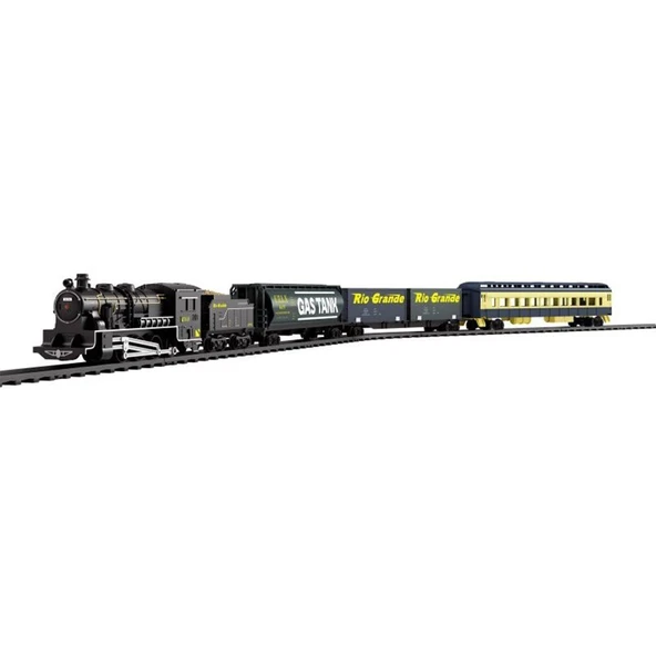 FF-1601C Işıklı ve Sesli 33 Parça Classic Tren - Resim 3