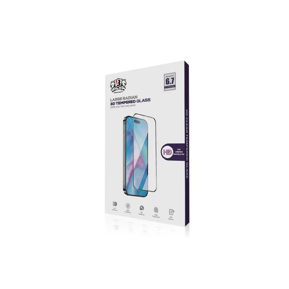Apple İphone 15 Pro Bilvis 0.18mm Plus Cam Ekran Koruyucu ürün görseli 1