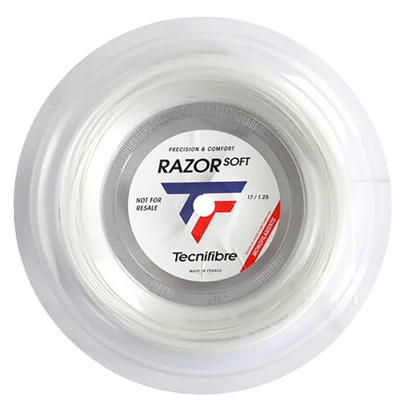 Tecnifibre Razor Soft Beyaz 17/1.25 100m Rulo Kordaj 04RRAS110M ürün görseli 1