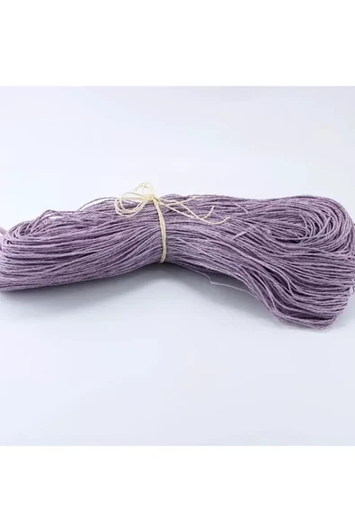 Eflatun Renk Çile Kağıt İp Çanta Ipi Supla Ipi  No:80 - (550-600 gr) ürün görseli 1